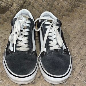 Vans woman’s gray suede